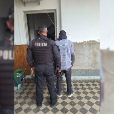 Detuvieron en el microcentro de Santa Fe a un ladrón que robó en una heladería y fue registrado por las cámaras del 911