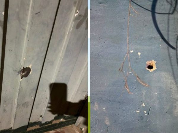 Balearon una casa donde había seis menores: una mujer denunció amenazas previas