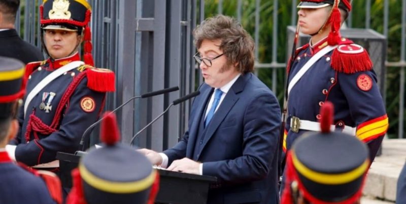 Javier Milei comparó la gesta de San Martín con su plan de gobierno antes de su visita a Santa Fe