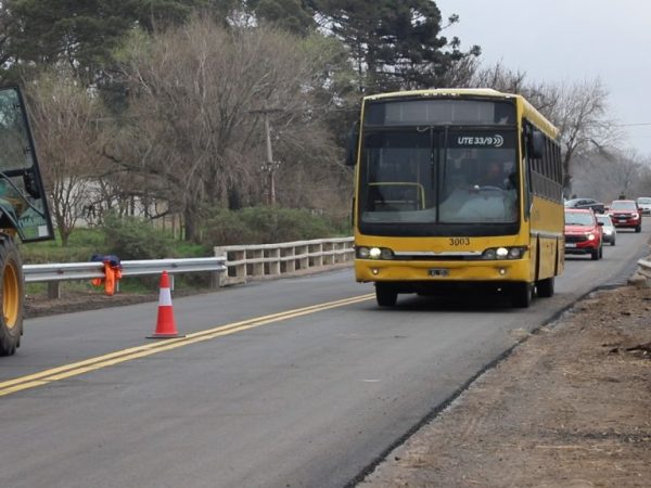 Depto. San Lorenzo: rehabilitaron el puente de la ruta 9 entre Carcarañá y Correa
