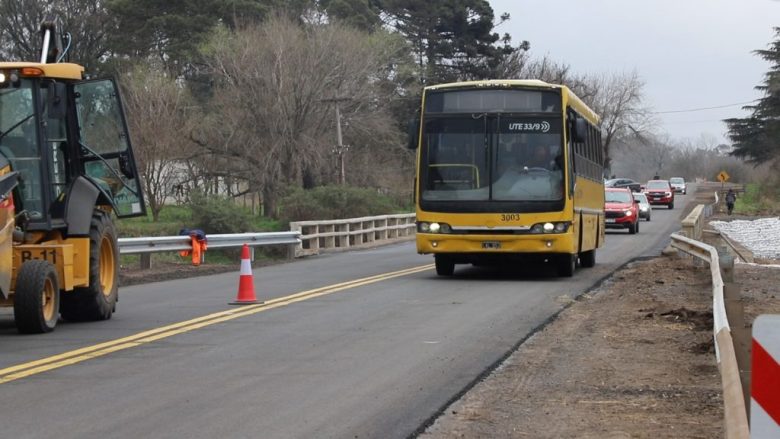 Depto. San Lorenzo: rehabilitaron el puente de la ruta 9 entre Carcarañá y Correa