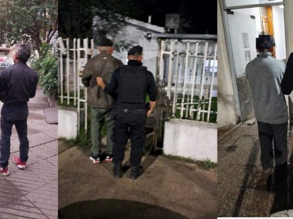 Una pelea, una medida de distancia y un presunto robo: tres conflictos personales que derivaron en detenciones