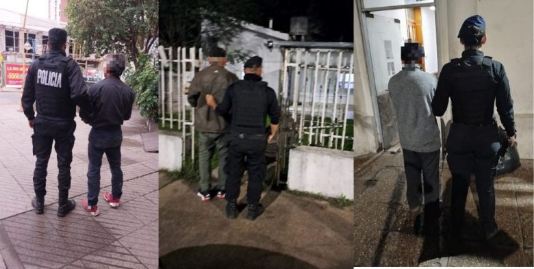 Una pelea, una medida de distancia y un presunto robo: tres conflictos personales que derivaron en detenciones