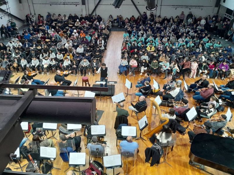 Más de 1.500 estudiantes participaron de los conciertos didácticos de la Sinfónica de Entre Ríos