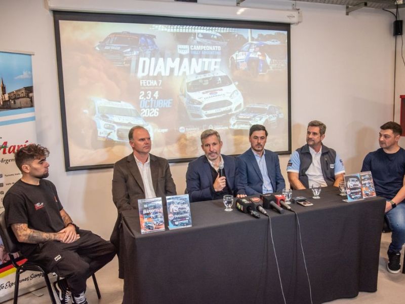 Presentaron la séptima fecha del Rally Argentino que se disputará en Diamante y Valle María