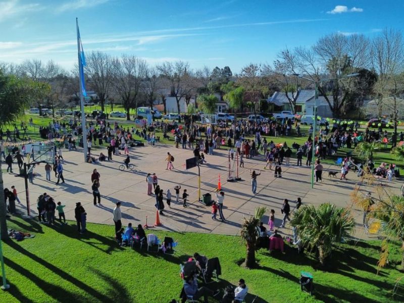 Gran festejo del Día del Niño en Pueblo Belgrano