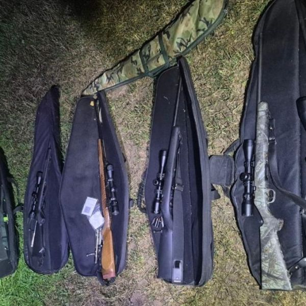 Desbarataron una red de caza furtiva en Islas del Ibicuy y secuestraron 11 armas