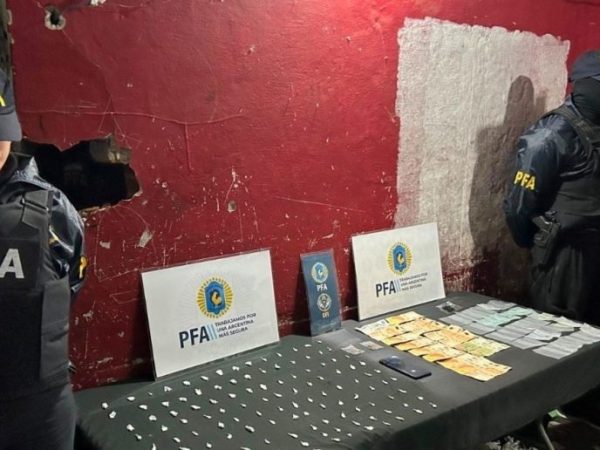 Policía de Santa Fe desmanteló un búnker de drogas en Villa Moreno, Rosario