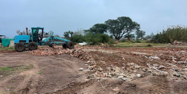 La Comuna de Ramona construye una playa para camiones para ordenar el tránsito pesado
