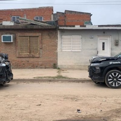 Choque entre dos patrulleros en barrio Barranquitas Sur dejó dos policías heridos en Santa Fe