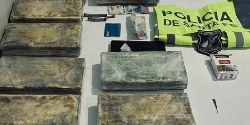 Operativo antidrogas en Florencia: la Guardia de Seguridad Provincial secuestró más de 11 kilos de cocaína
