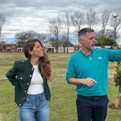 Galnares recorrió instituciones y obras en el sur santafesino para coordinar nuevos proyectos