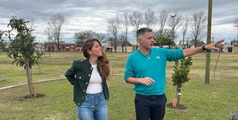 Galnares recorrió instituciones y obras en el sur santafesino para coordinar nuevos proyectos