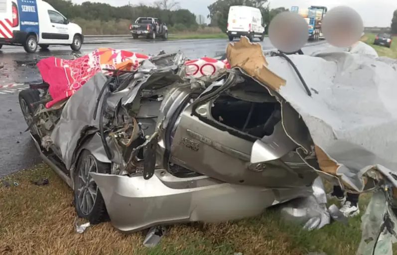 Tragedia en la autopista Santa Fe-Rosario: murieron dos médicos oriundos de Avellaneda y Paraná