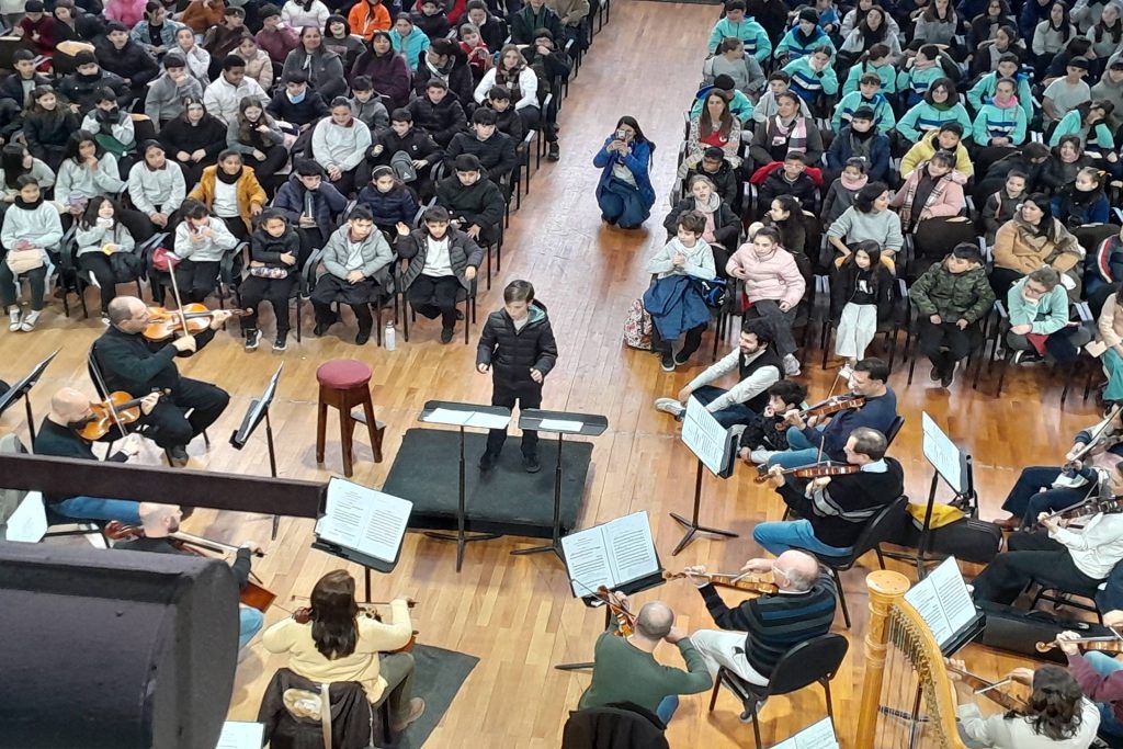 Más de 1.500 alumnos participaron de los conciertos didácticos de la Orquesta Sinfónica