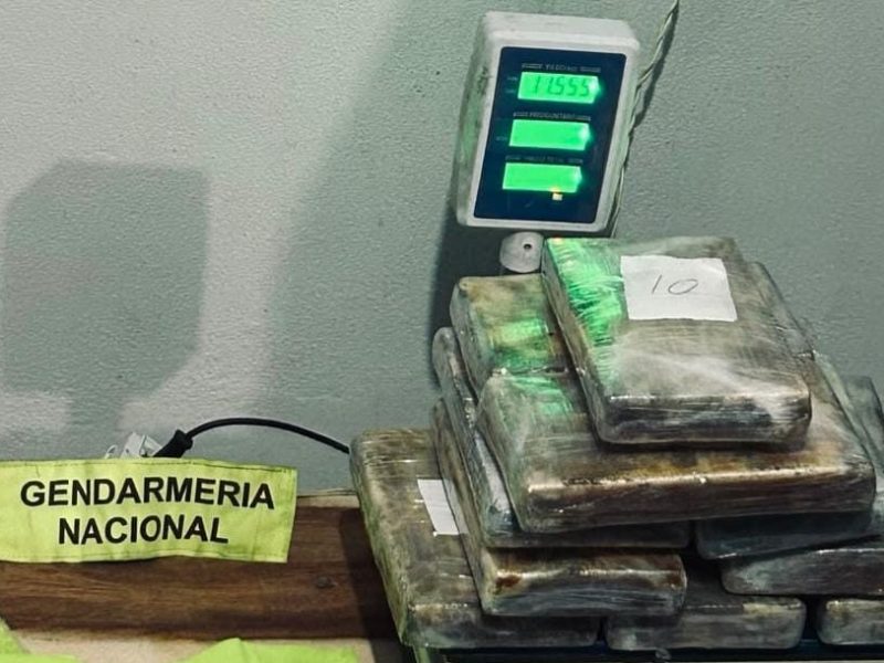 Tarjeta SUBE con restos de un «pase»: imputaron al entrerriano que cayó con más de 11 kilos de cocaína en Florencia