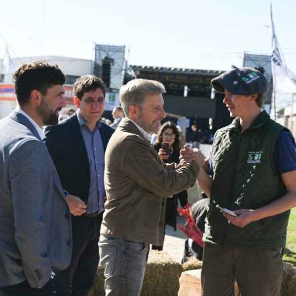 Frigerio participó de la Expo Rural de Hasenkamp y afirmó que el Estado provincial será un aliado del sector productivo