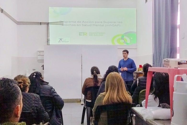 Realizaron una capacitación en salud mental y prevención del suicidio en el hospital San José de Diamante