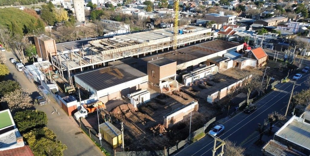 Prosiguen las obras de ampliación y refuncionalización en el Hospital de Villa Constitución