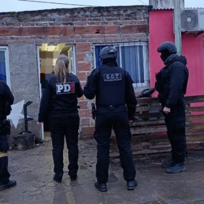 Allanamientos en Calchaquí: un detenido y droga secuestrada