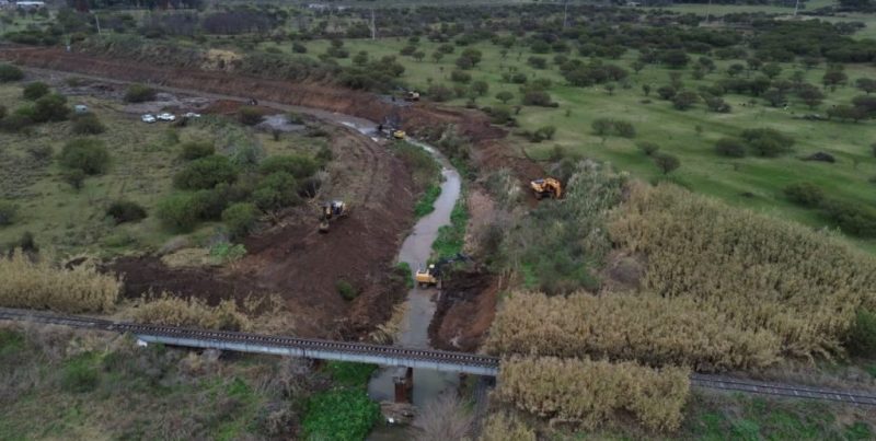 Intensifican la limpieza del Canal Ibarlucea en el Gran Rosario como prevención ante El Niño