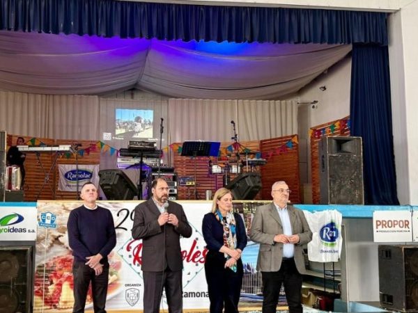 Ramona: Alcides Calvo destacó el éxito de la 29° Fiesta Provincial de los Ravioles