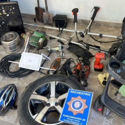 Retuvieron a un adolescente y una requisa terminó con un importante secuestro