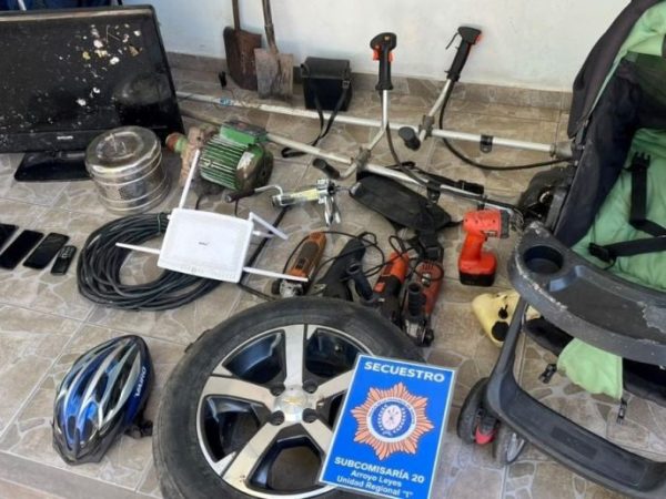 Retuvieron a un adolescente y una requisa terminó con un importante secuestro