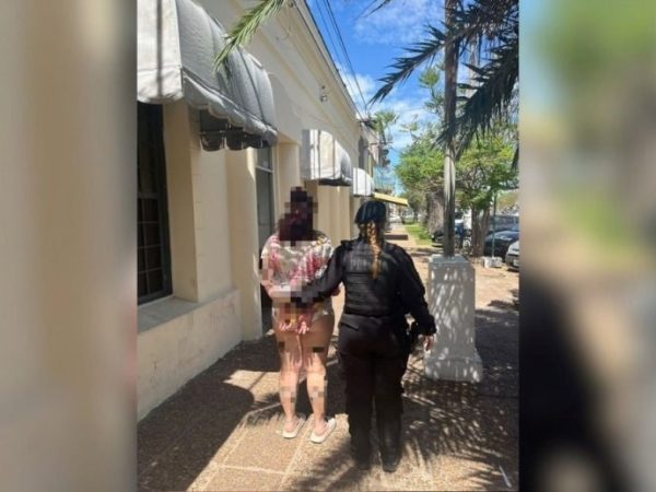 Santa Fe: una mujer buscaba a su marido, pateó la puerta de una casa y tiró un tiro al aire