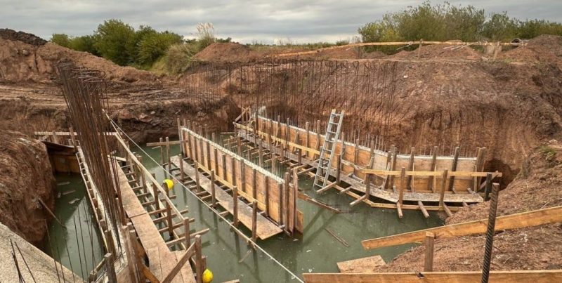 En Rosario avanza una megaobra bajo tierra para frenar el colapso del arroyo Saladillo