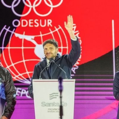 Pullaro en la inauguración de los Juegos: “Santa Fe le abre los brazos a la Argentina y al mundo»