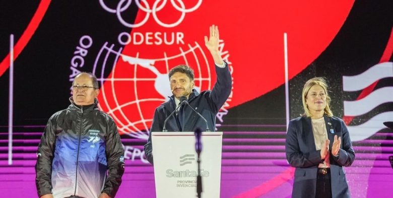 Pullaro en la inauguración de los Juegos: “Santa Fe le abre los brazos a la Argentina y al mundo»