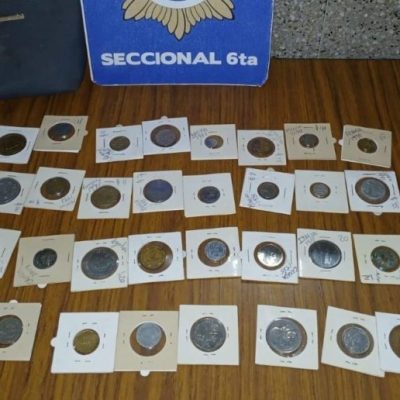 Robo de monedas de colección en Santa Fe: detuvieron a un joven tras un operativo policial