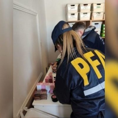 Secuestran en Rosario un cargamento de cosméticos de contrabando valuado en 140 millones de pesos