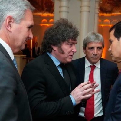Javier Milei se reunió con el secretario de Estado de EE.UU., Antony Blinken