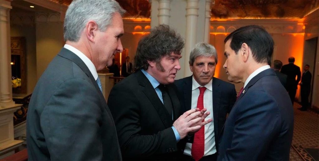 Javier Milei se reunió con el secretario de Estado de EE.UU., Antony Blinken