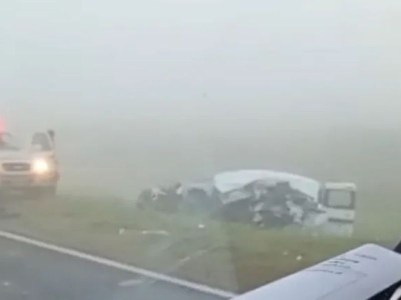 Una mujer murió y otras tres resultaron heridas tras un choque frontal en la Ruta 12