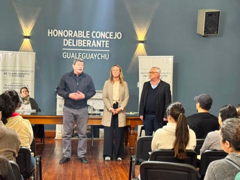 Gualeguaychú: se realizó una nueva licitación del IAPV para el acceso directo a viviendas mediante oferta económica