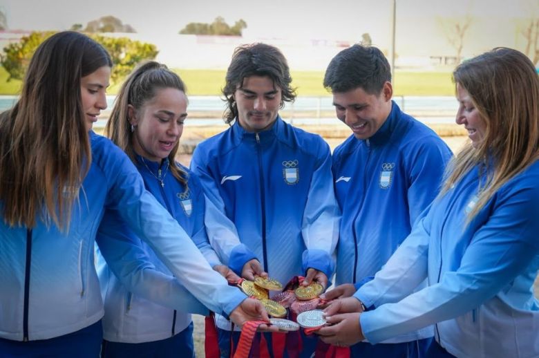 Argentina dominó el SUP y sumó ocho medallas en la Setúbal