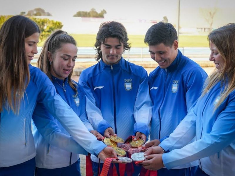 Argentina dominó el SUP y sumó ocho medallas en la Setúbal