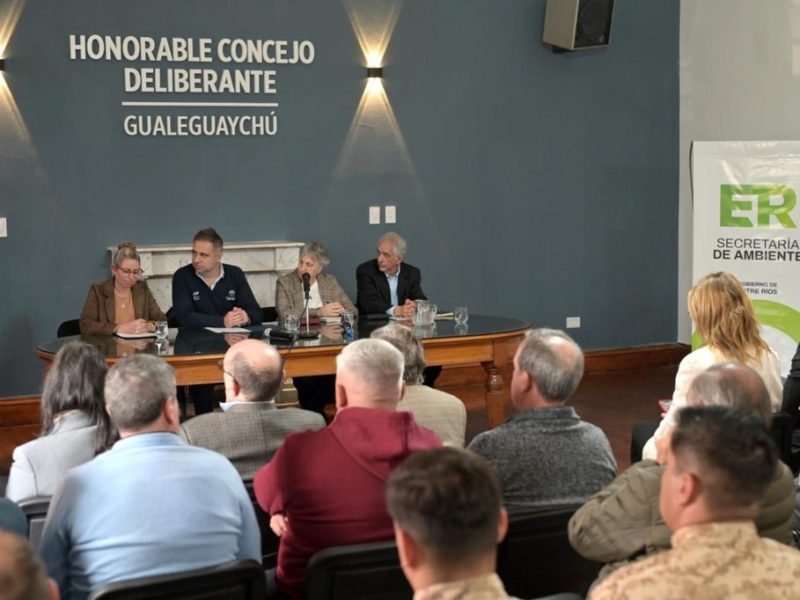 Constituyeron la Asamblea Plenaria y el Comité Ejecutivo de la Cuenca del Río Gualeguaychú