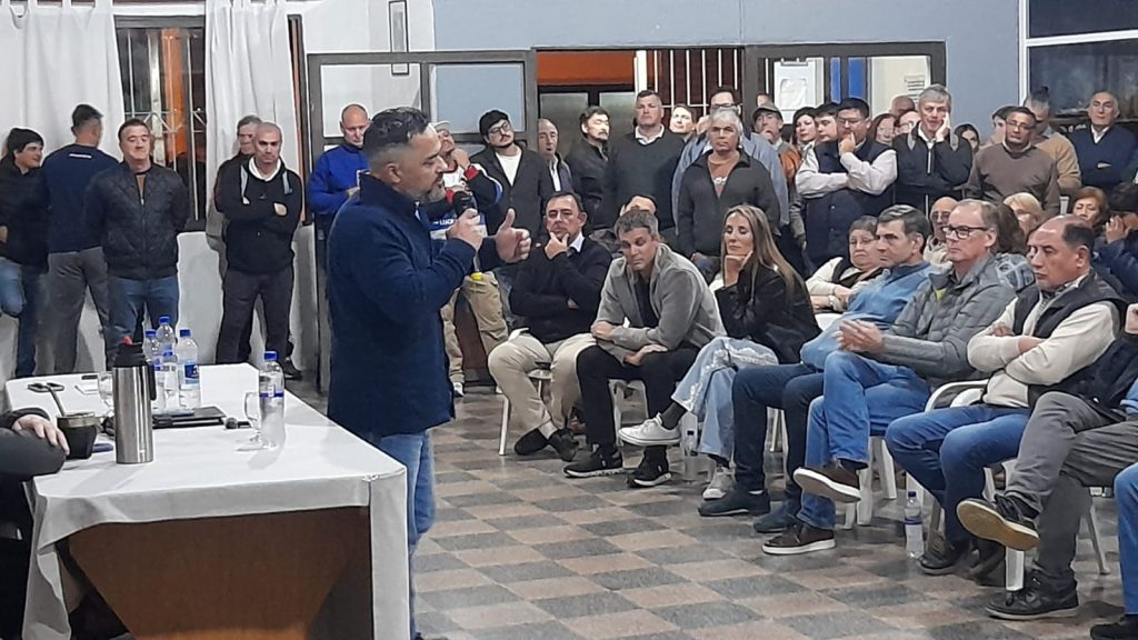 Giampaolo estuvo en Concordia y advirtió sobre la preocupante situación de la OSER