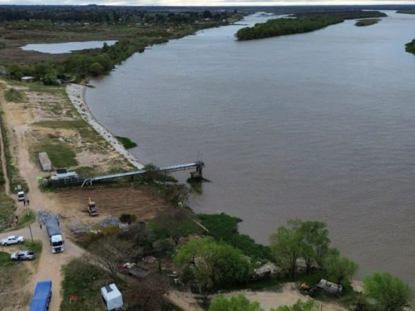 Defensa de Colastiné Sur: ejecutan la etapa final en el Terraplén Garello