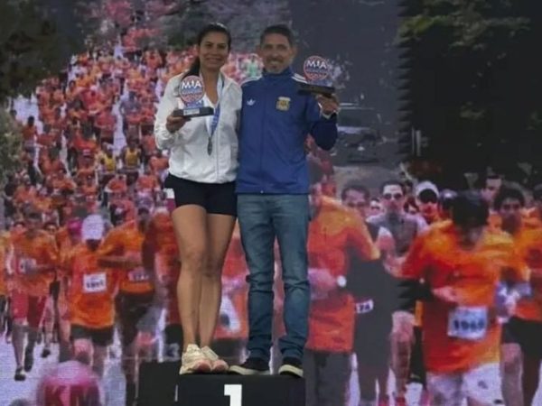 Ives Saucedo brilló en Asunción: fue primero en su categoría y 24° en la clasificación general
