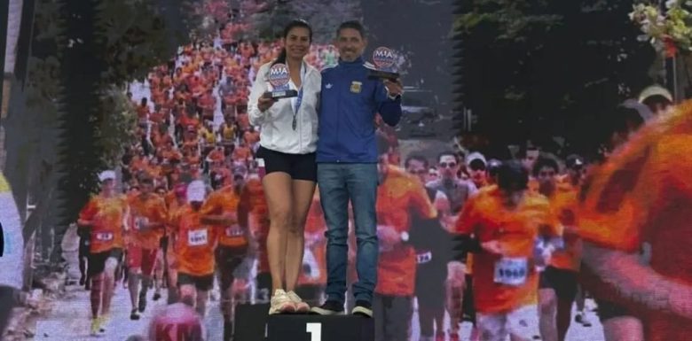 Ives Saucedo brilló en Asunción: fue primero en su categoría y 24° en la clasificación general