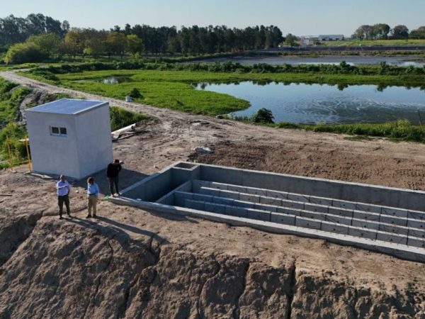 Con avance de 60 %, el gobierno provincial sigue adelante con las obras de cloacas en Avellaneda