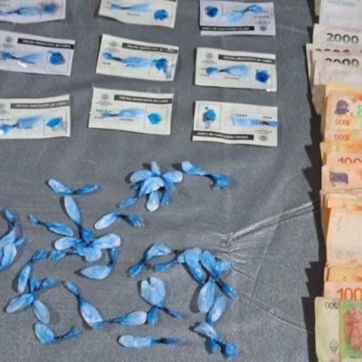 Detuvieron a una mujer por microtráfico en Santa Fe y secuestraron envoltorios con droga