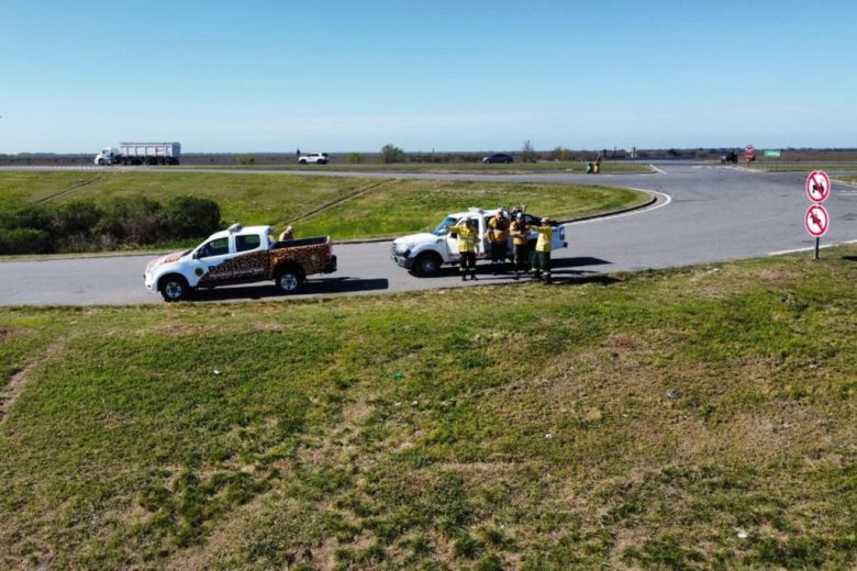 Monitoreo y patrullaje preventivo en el Delta por focos de incendio en la zona de islas