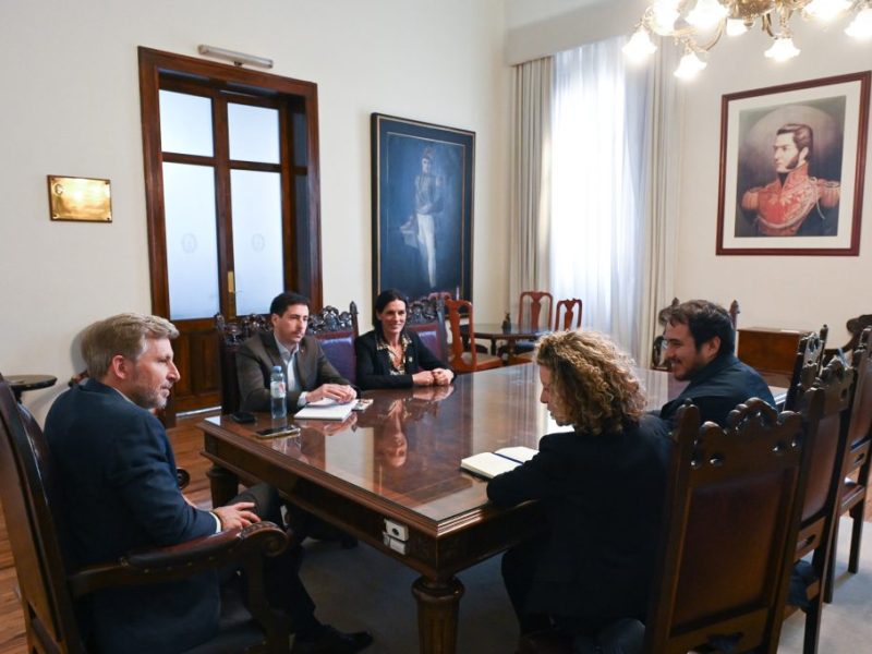 Rogelio Frigerio se reunió con autoridades del FIDA para avanzar en un proyecto de desarrollo rural en Entre Ríos