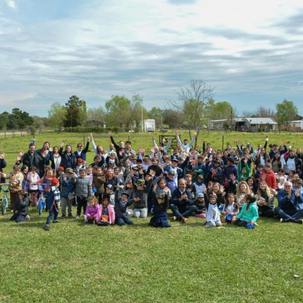 Gilbert: más de 100 niños participaron de una nueva jornada del programa provincial Crecer